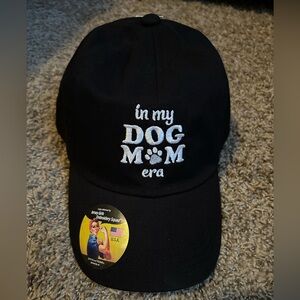 In my Dog Mom Era David and Young baseball Cap NEW